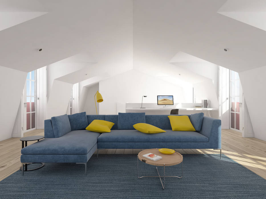 Ruang Keluarga Minimalis Oleh martimsousaemelo Minimalis Kayu Wood effect