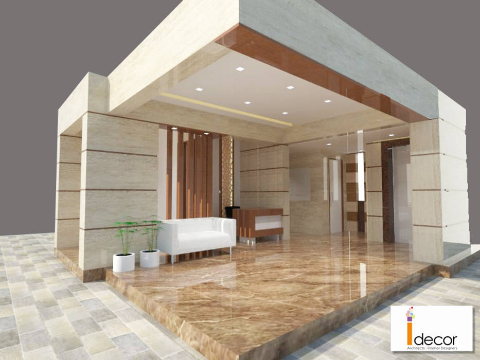 Lobby Work at Malad, ISPACE ISPACE Commercial spaces Commercial Spaces