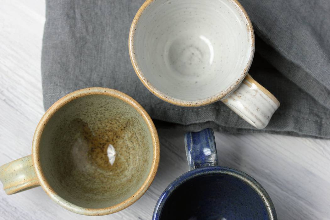 Handmade Espresso Cups The Little Pot Company ห้องครัว ช้อนส้อม จานชามและเครื่องแก้ว