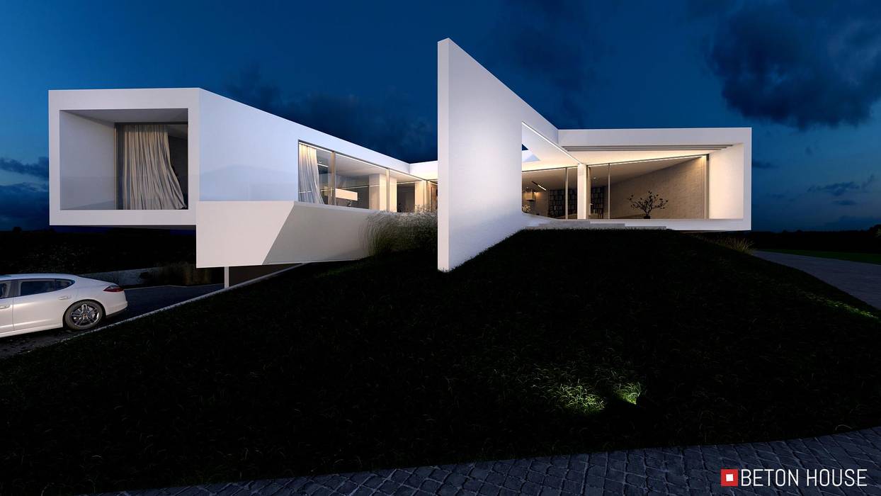 Star House / Architekt Seweryn Nogalski Beton House Beton House Minimalistyczne domy