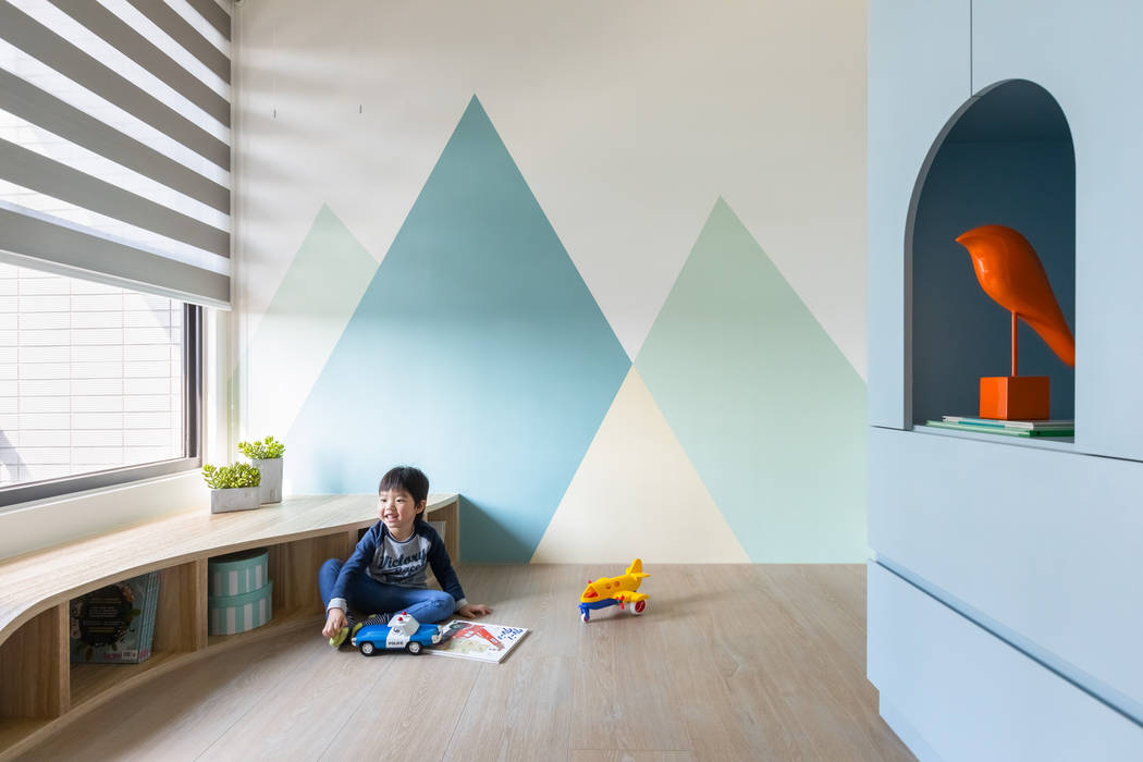 薄荷森林, 寓子設計 寓子設計 Dormitorios infantiles
