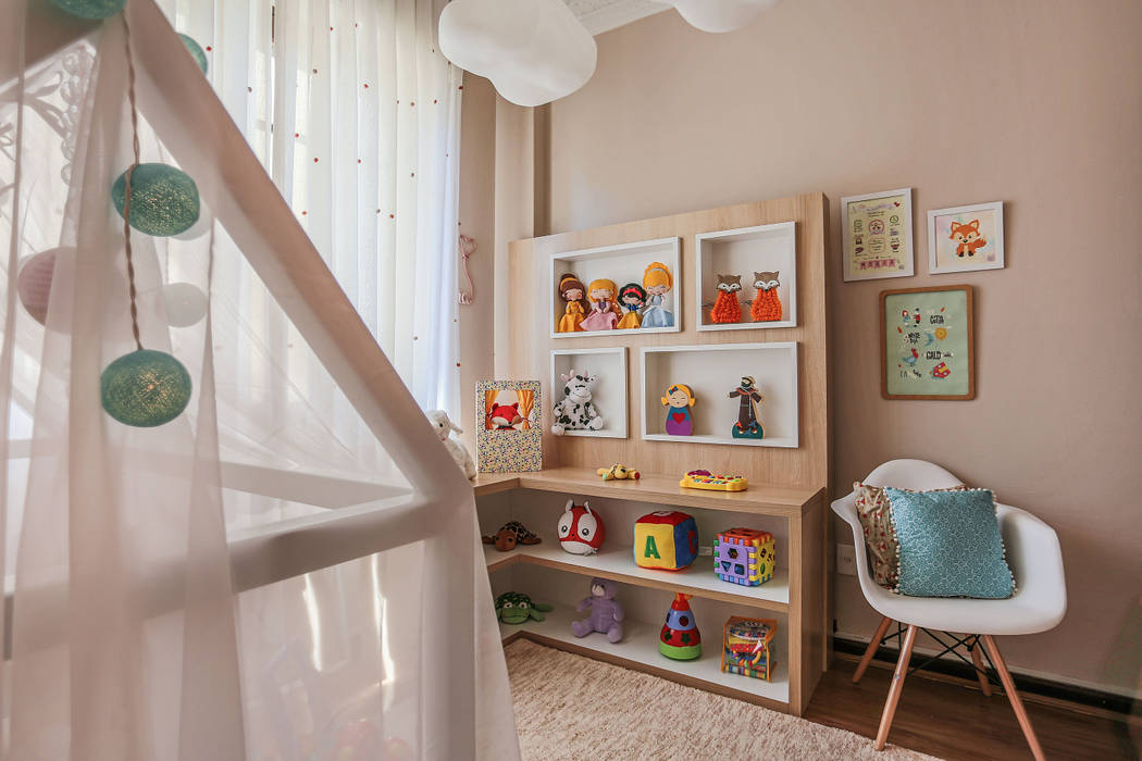 Quarto Montessori, Erica Saraiva Design de Interiores Erica Saraiva Design de Interiores Baby room