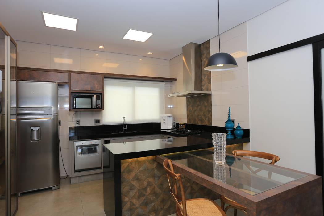 Interiores E Armarios Planejados Residencia M E Cozinhas Modernas Por Talita Corral Arquitetura Moderno Homify