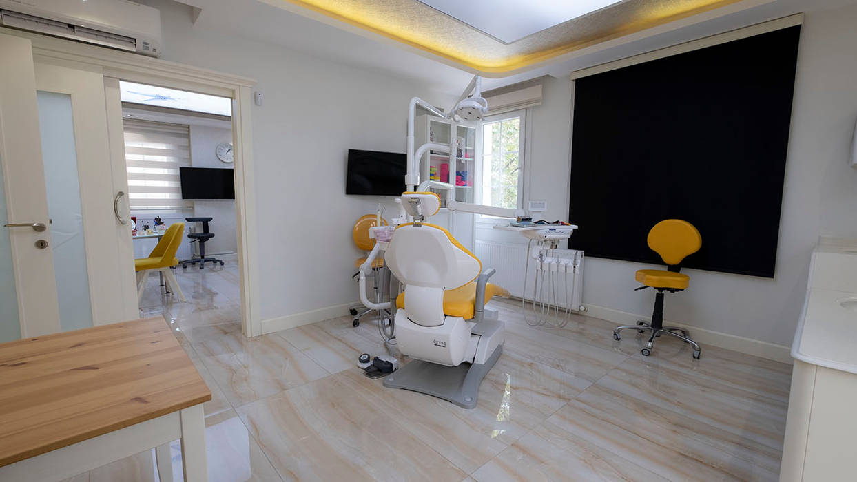 Dr. Dt. Cemal Şişman Ortodonti Kliniği, Teknik Sanat İç Mimarlık Renovasyon Ltd. Şti. Teknik Sanat İç Mimarlık Renovasyon Ltd. Şti. Commercial spaces Clinics