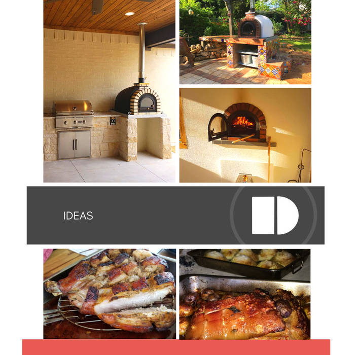Wood - fired pizza oven , Dome Ovens® Dome Ovens® Jardins mediterrânicos
