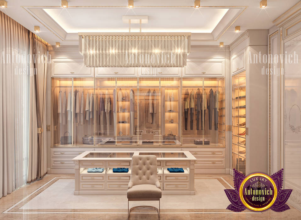 Luxury Dressing Room By Female Designer By Luxury Antonovich Design Homify