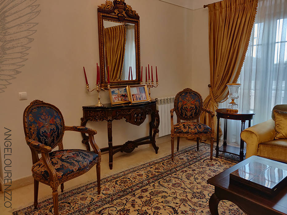 Embaixada do Reino da Arábia Saudita , Angelourenzzo - Interior Design Angelourenzzo - Interior Design Klasik Oturma Odası Kanepe & Koltuklar