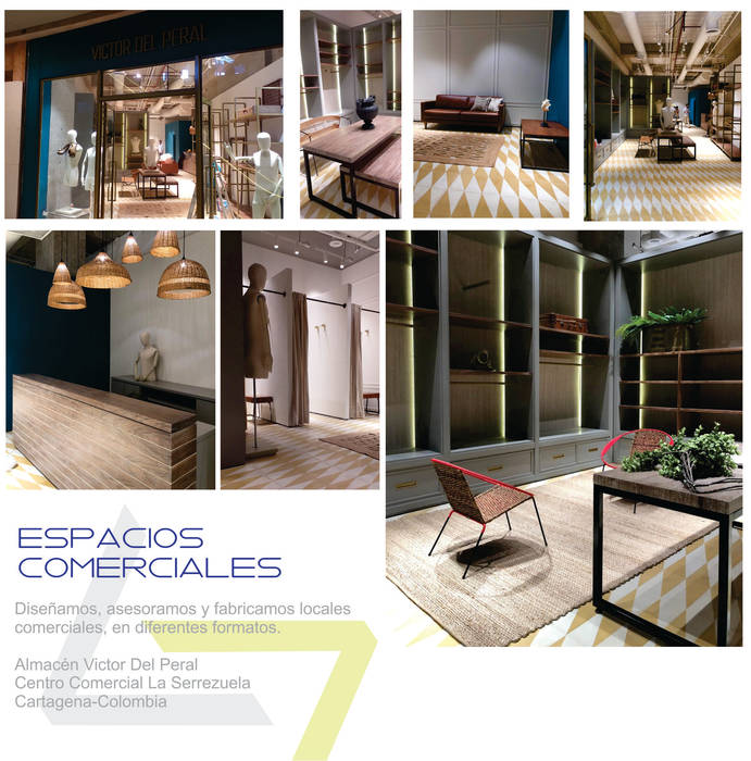 Fabricación de mobiliario , Arte ligero colombia Arte ligero colombia Ruang Komersial Office spaces & stores