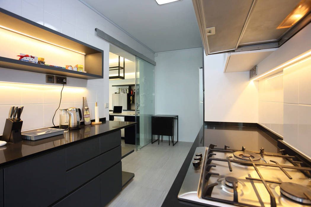 Kitchen Monoloft Built-in kitchens minimalist,scandinavian