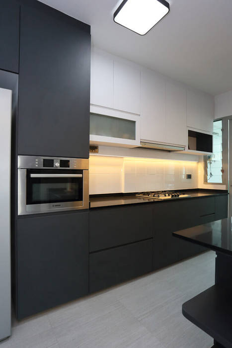 Kitchen area Monoloft Built-in kitchens