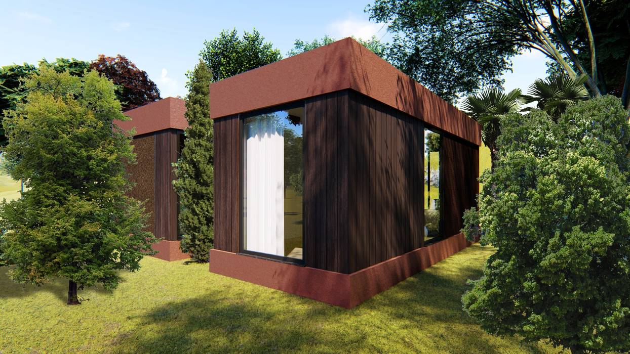 Imagens Contentores, Mira3D concept Mira3D concept Casas pequeñas