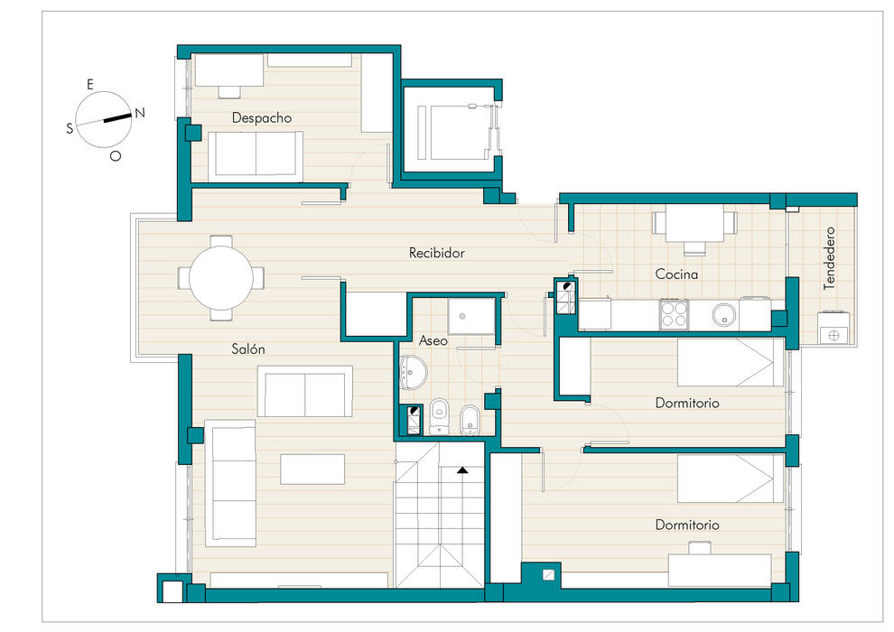 Plano para piso en Venta, Photoplan3D Photoplan3D plano,plano distribución,plano para venta,plano comercial,plano 2d