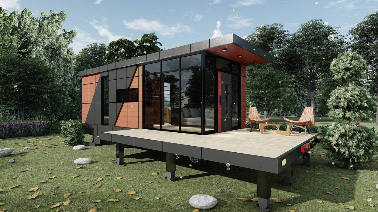 MİMARİ GÖRSELLEŞTİRME (Architectural Visualization), PIXANI STUDIOS PIXANI STUDIOS Modern Houses