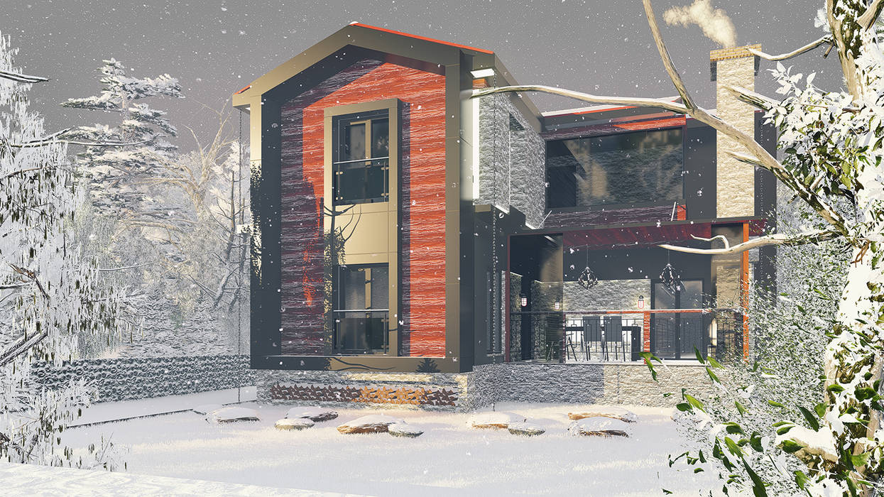 MİMARİ GÖRSELLEŞTİRME (Architectural Visualization), PIXANI STUDIOS PIXANI STUDIOS บ้านและที่อยู่อาศัย