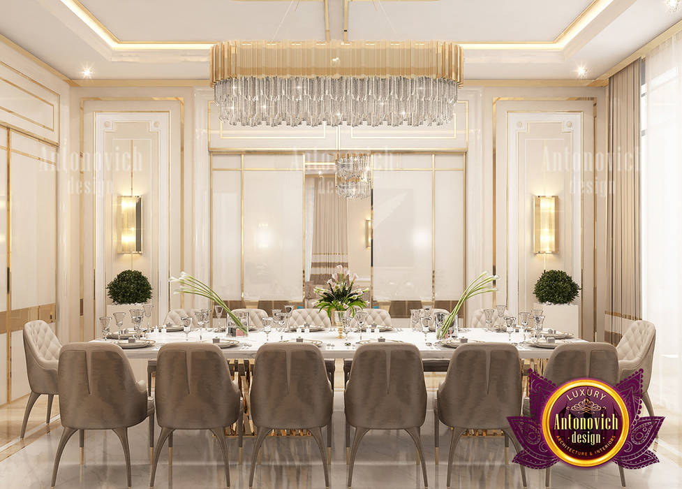 Superb Dining Room and the Importance of Colors, Luxury Antonovich Design Luxury Antonovich Design