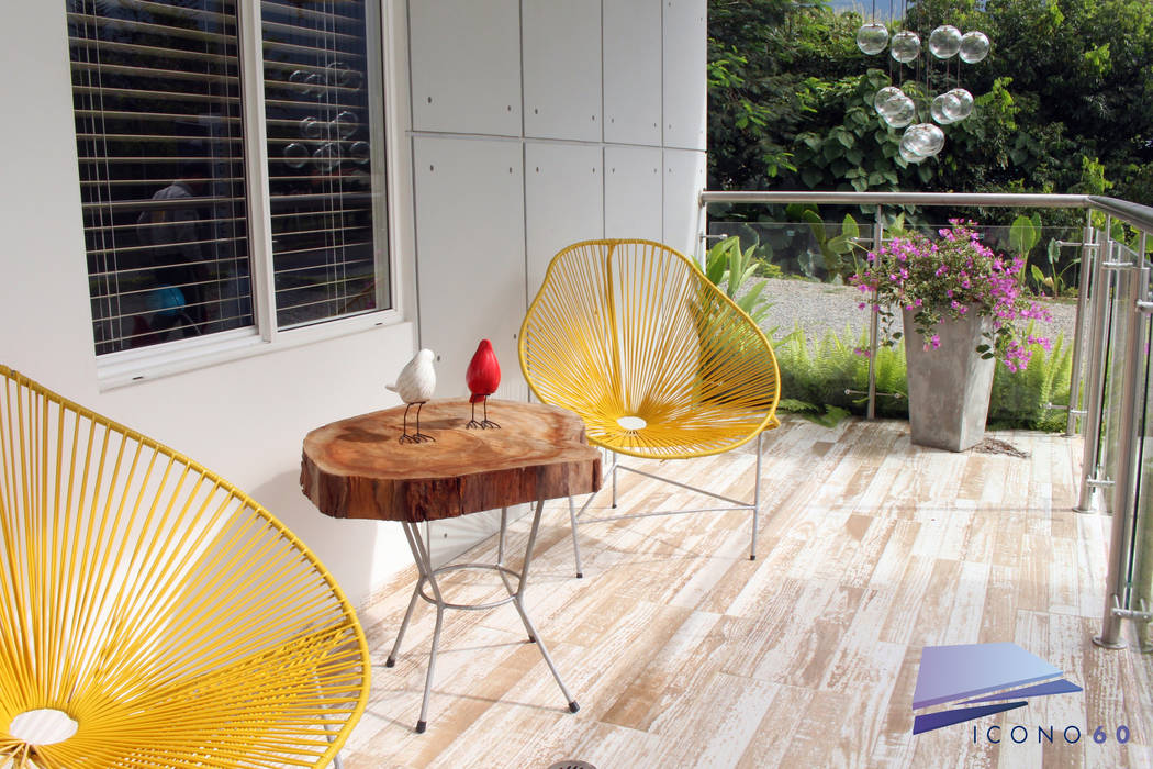 AMPLIAS TERRAZAS Diseños y construcciones Dyco Balcones y terrazas de estilo moderno