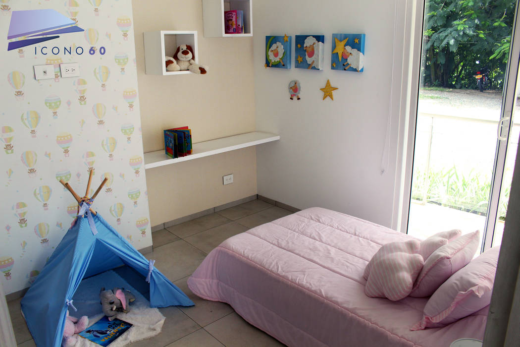 ALCOBA AUXILIAR Diseños y construcciones Dyco Habitaciones para niños de estilo moderno