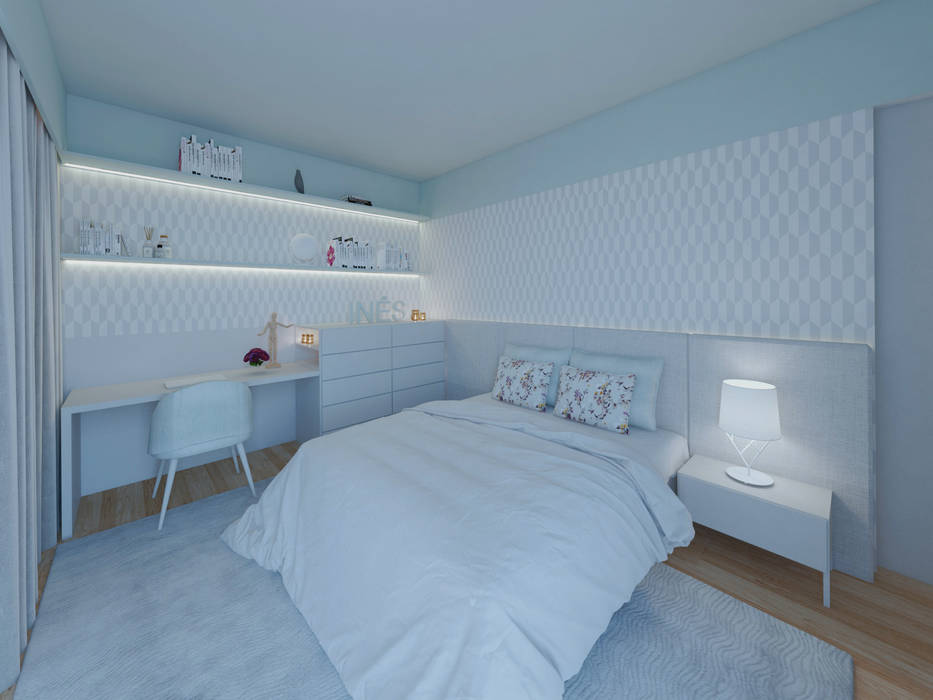A importância da iluminação na decoração , MIA arquitetos MIA arquitetos Camera da letto minimalista