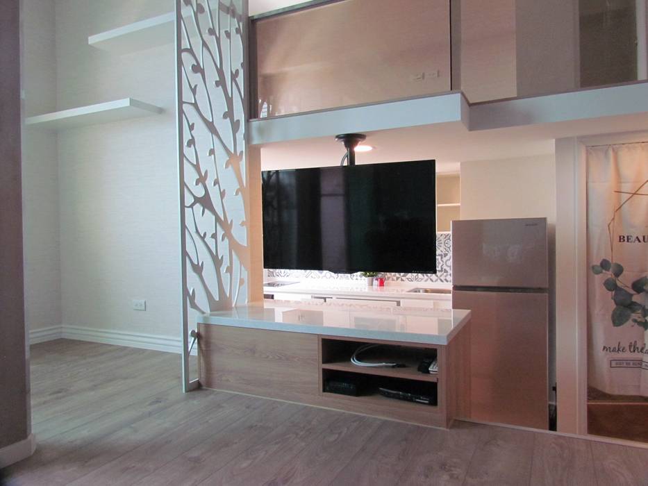 全室案例-台北市松山區, ISQ 質の木系統家具 ISQ 質の木系統家具 Living room