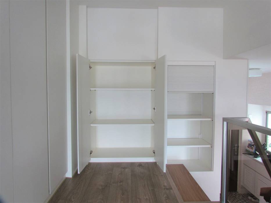 全室案例-台北市松山區, ISQ 質の木系統家具 ISQ 質の木系統家具 Minimalist bedroom