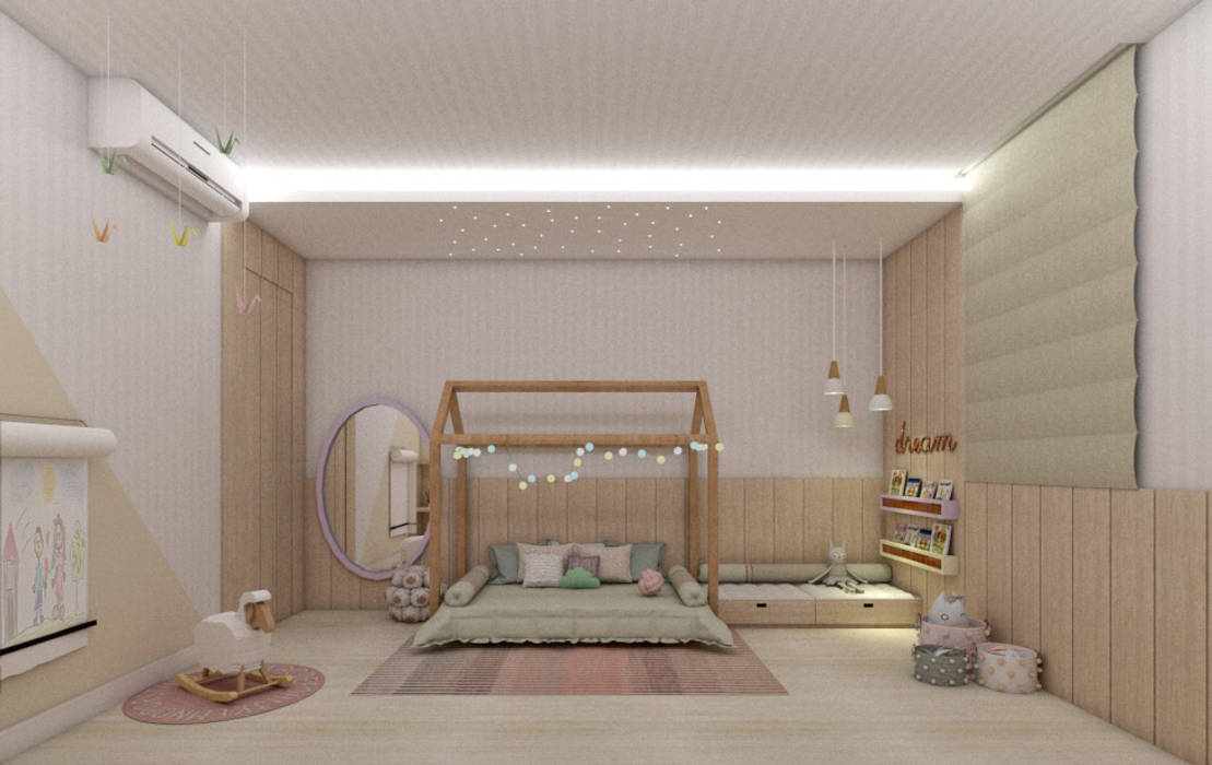 Quarto SM, Neuza Lima Neuza Lima Habitaciones para niñas