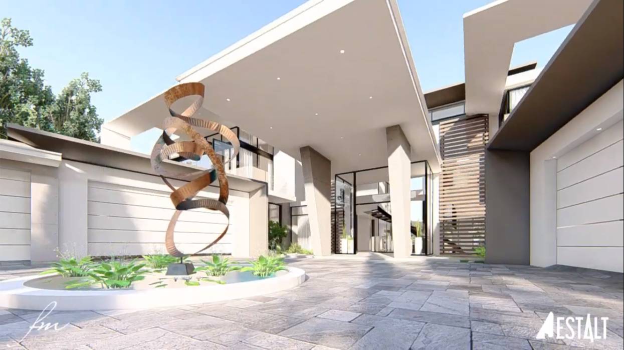 Hyde Park Luxury residence, FRANCOIS MARAIS ARCHITECTS FRANCOIS MARAIS ARCHITECTS Modern houses