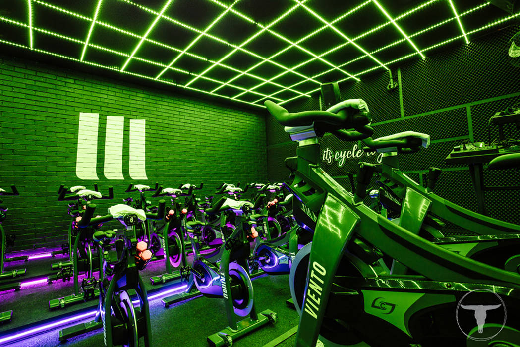 TRIIIBU Fitness Boutique, HARO SPACE DESIGN HARO SPACE DESIGN Ruang Fitness