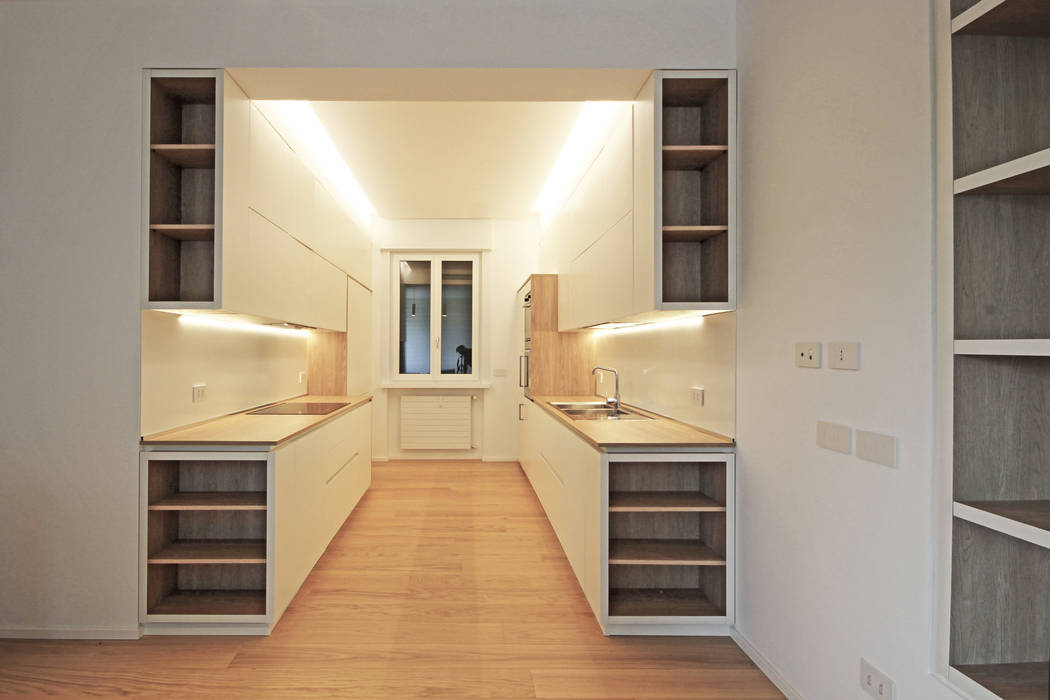 CONTEMPORANEO ZEN CITY LIFE, JFD - Juri Favilli Design JFD - Juri Favilli Design Built-in kitchens