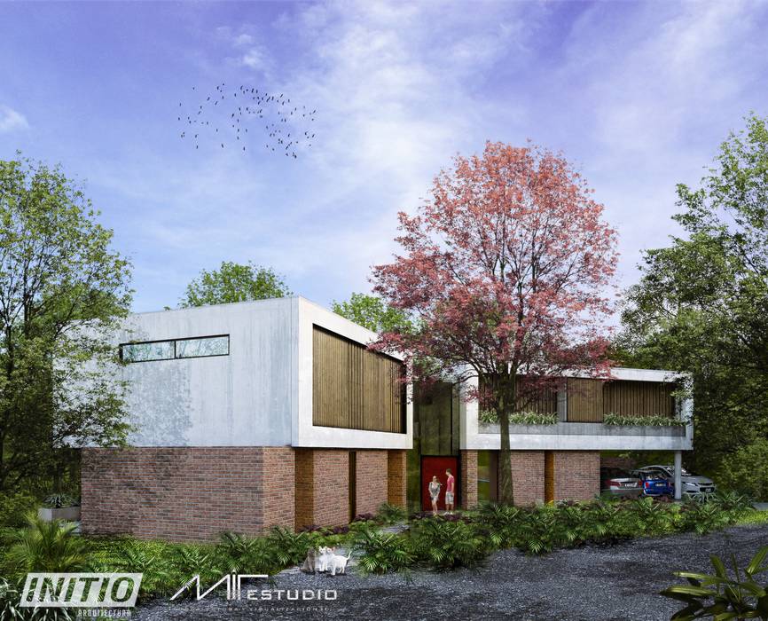 CASA VASQUEZ ROMERO, Mir Estudio - Arquitectura y Visualización 3D Mir Estudio - Arquitectura y Visualización 3D