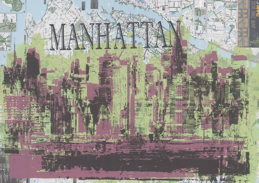 MANHATTAN, Tecnografica Tecnografica Dinding & Lantai Gaya Klasik