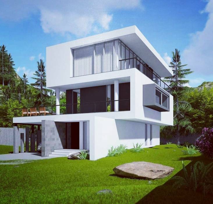 La casa de Lucho en Yerbabuena, Smart Investment Group Smart Investment Group Pasif ev Demirli Beton