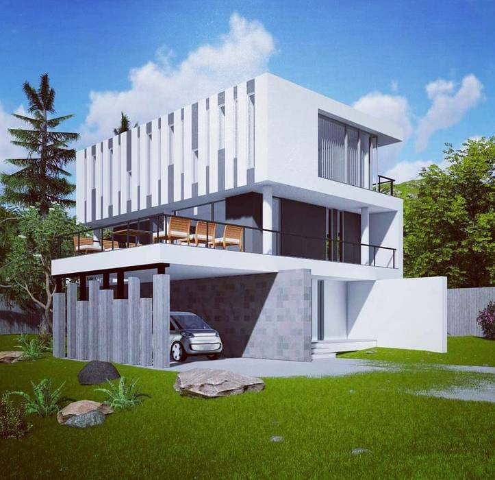 La casa de Lucho en Yerbabuena, Smart Investment Group Smart Investment Group Casas unifamiliares Concreto