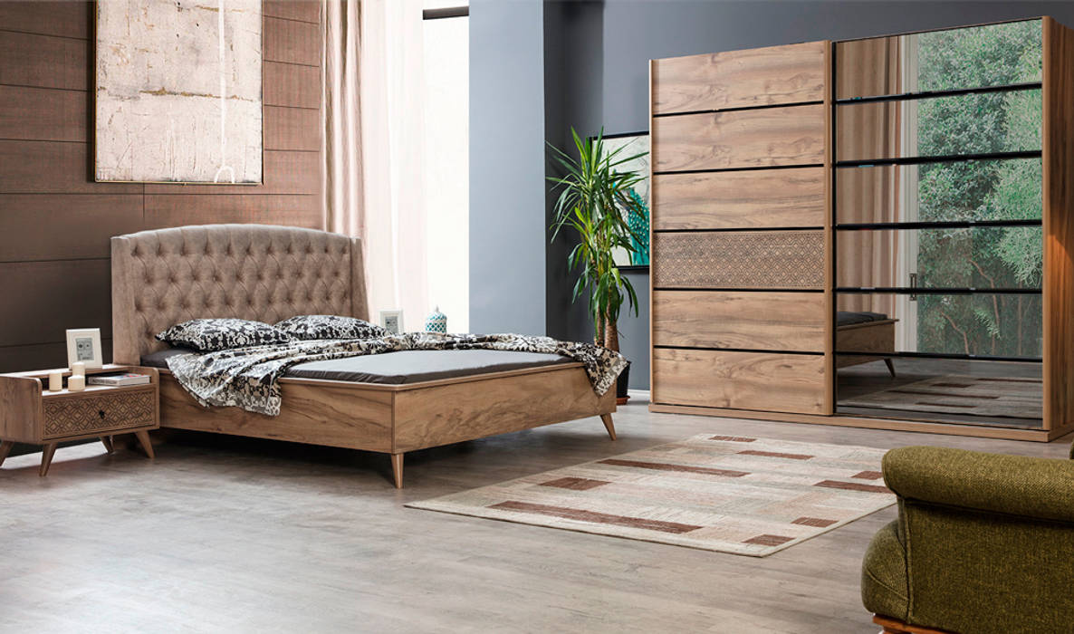 Karaca yatak odası caddeyıldız furniture modern yatak odası homify