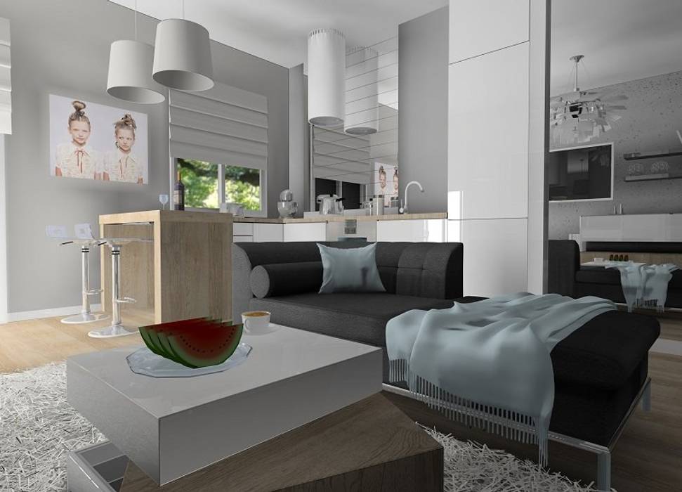 Wizualizacje salonów, Lux Interiors - projektowanie i aranżacja wnętrz Gdańsk, Gdynia, Sopot Lux Interiors - projektowanie i aranżacja wnętrz Gdańsk, Gdynia, Sopot