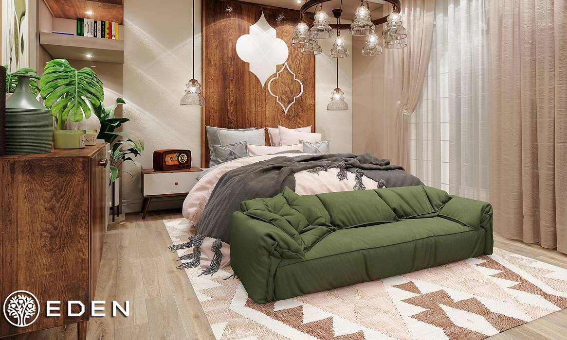 Bedroom, Eden Designs Eden Designs غرفة نوم comfy,bedroom,relax,interior,design