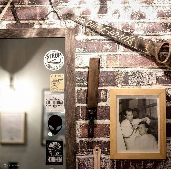 Strop Barbershop, MM Interni MM Interni Commercial spaces Commercial Spaces