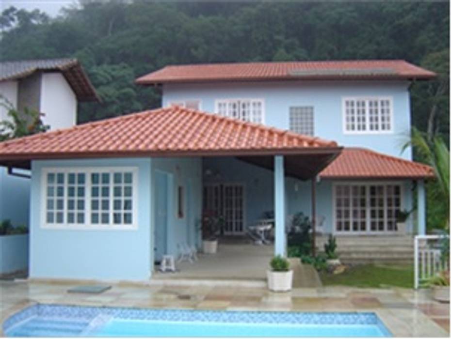 Casa na região serrana - RJ Ana Cris Alvarez Arquitetura Casas unifamilares