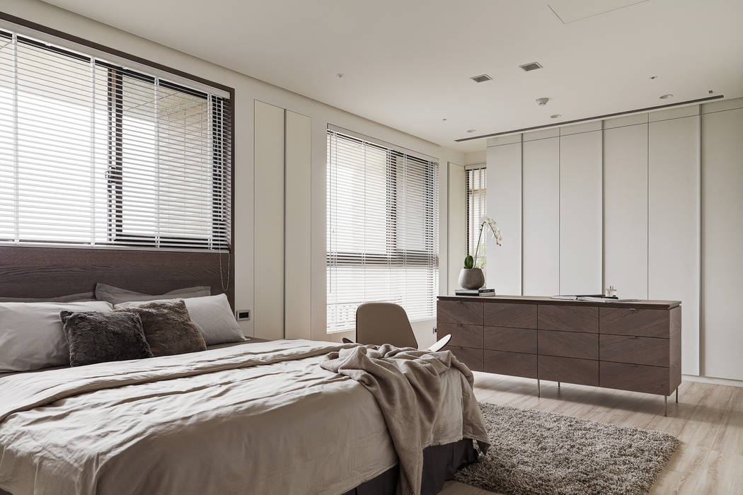 冠德中研, 形構設計 Morpho-Design 形構設計 Morpho-Design Modern style bedroom