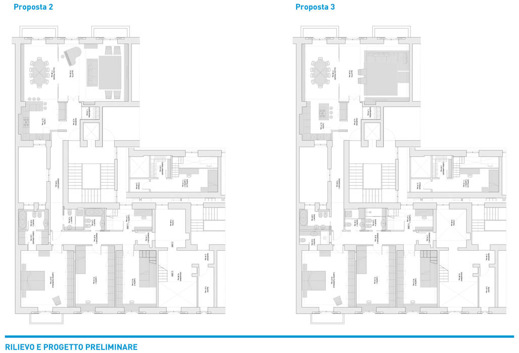 Presentazione iter progettuale, Chantal Forzatti architetto Chantal Forzatti architetto Cocinas equipadas Tablero DM