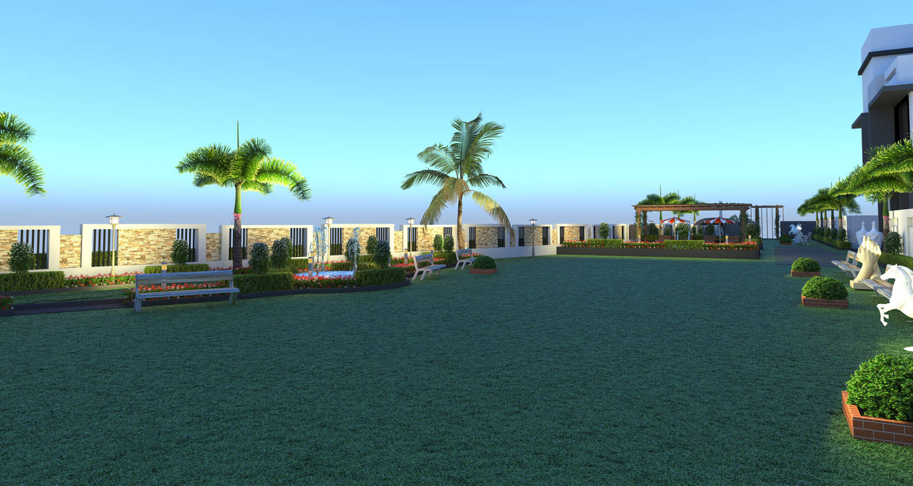 Morning Glory Duplex Bunglow, Future Design Studio Future Design Studio Casitas de jardín