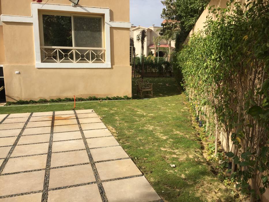 فيلا كمبوند القطامية هيلز التجمع الخامس, smarthome smarthome Jardin avant Marbre