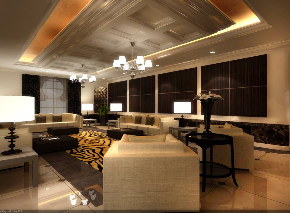 New Cairo Palace Project, smarthome smarthome Living room