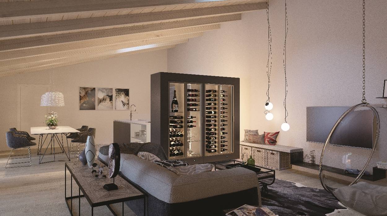 La giusta Cantina Frigo per ogni esigenza, ShoWine ShoWine Bodegas de vino modernas: Ideas, imágenes y decoración