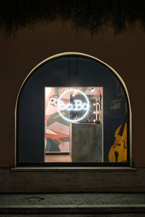 Casa del Jazz - Bo.Bo Bistrot, Studio gamp! Studio gamp! Ingresso, Corridoio & Scale in stile moderno