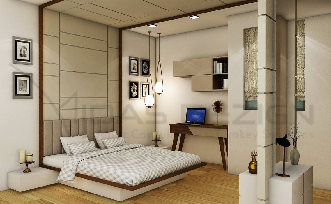 5 BHK @ Dosti Imperia - Thane, Midas Dezign Midas Dezign Dormitorios de estilo moderno