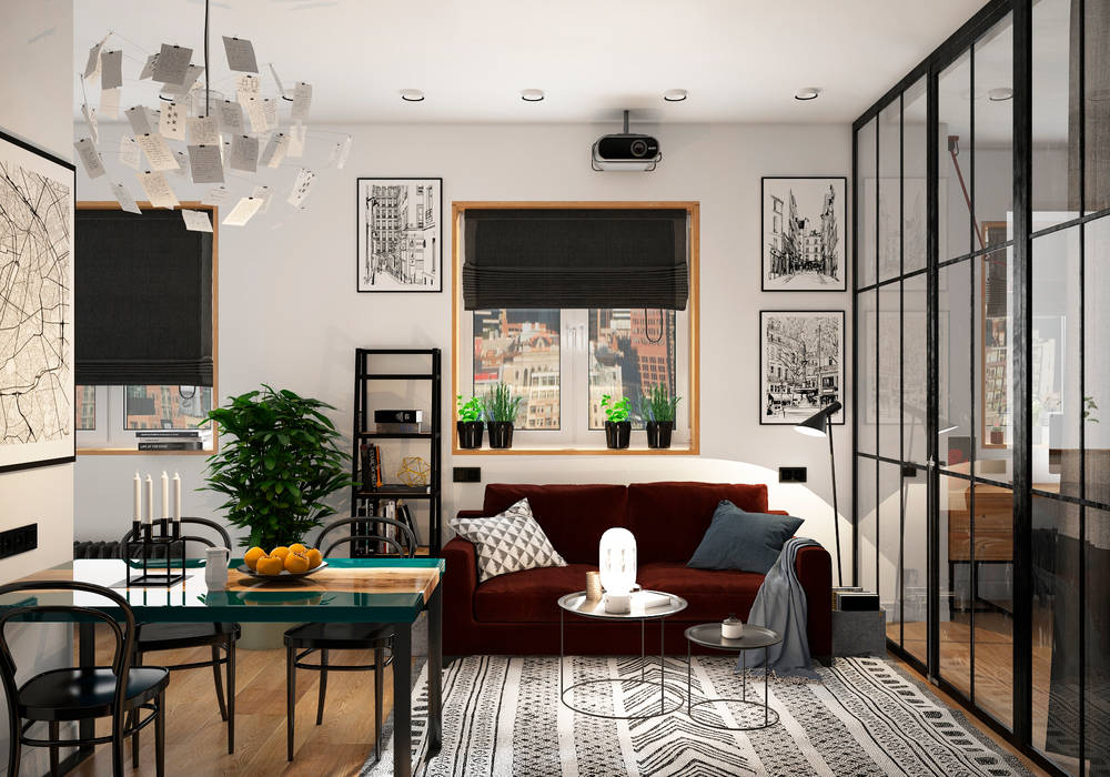 #aaad_парижанка, Aya Asaulyuk Design Aya Asaulyuk Design Eclectic style living room