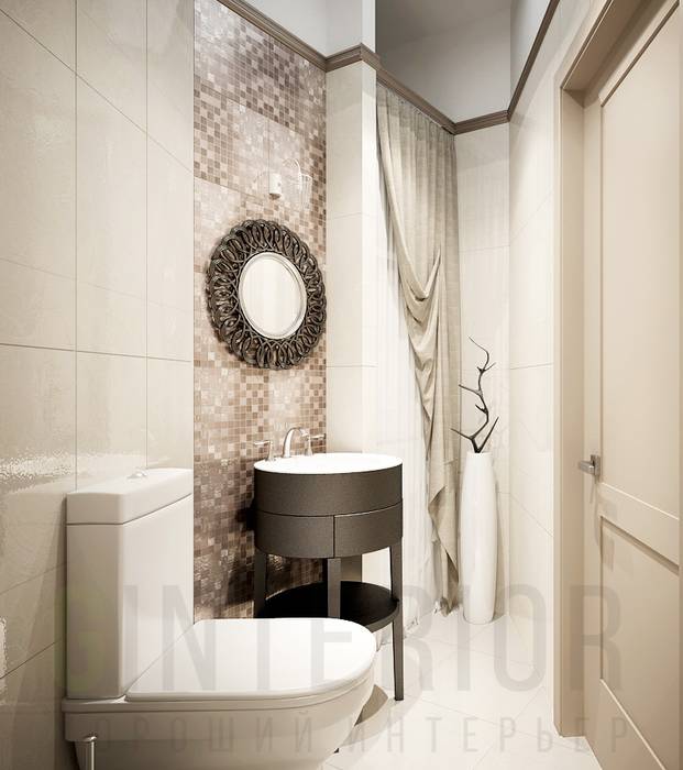 Дизайн проект виллы в Ницце, Дизайн студия "Хороший интерьер" Дизайн студия 'Хороший интерьер' Ванна кімната