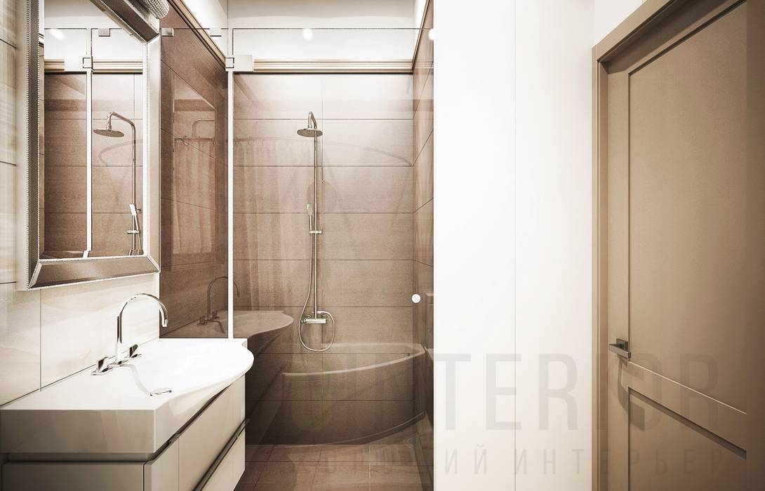 Дизайн проект виллы в Ницце, Дизайн студия "Хороший интерьер" Дизайн студия 'Хороший интерьер' Classic style bathrooms