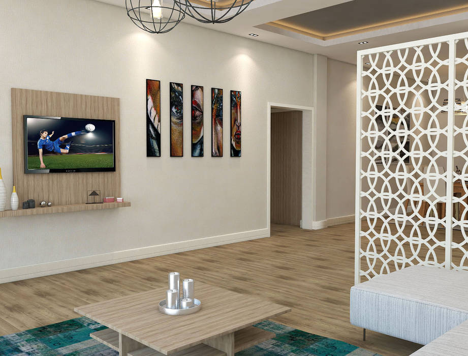 Kenya'da Bir Ev Projesi, Kalya İç Mimarlık \ Kalya Interıor Desıgn Kalya İç Mimarlık \ Kalya Interıor Desıgn Modern living room Wood Wood effect