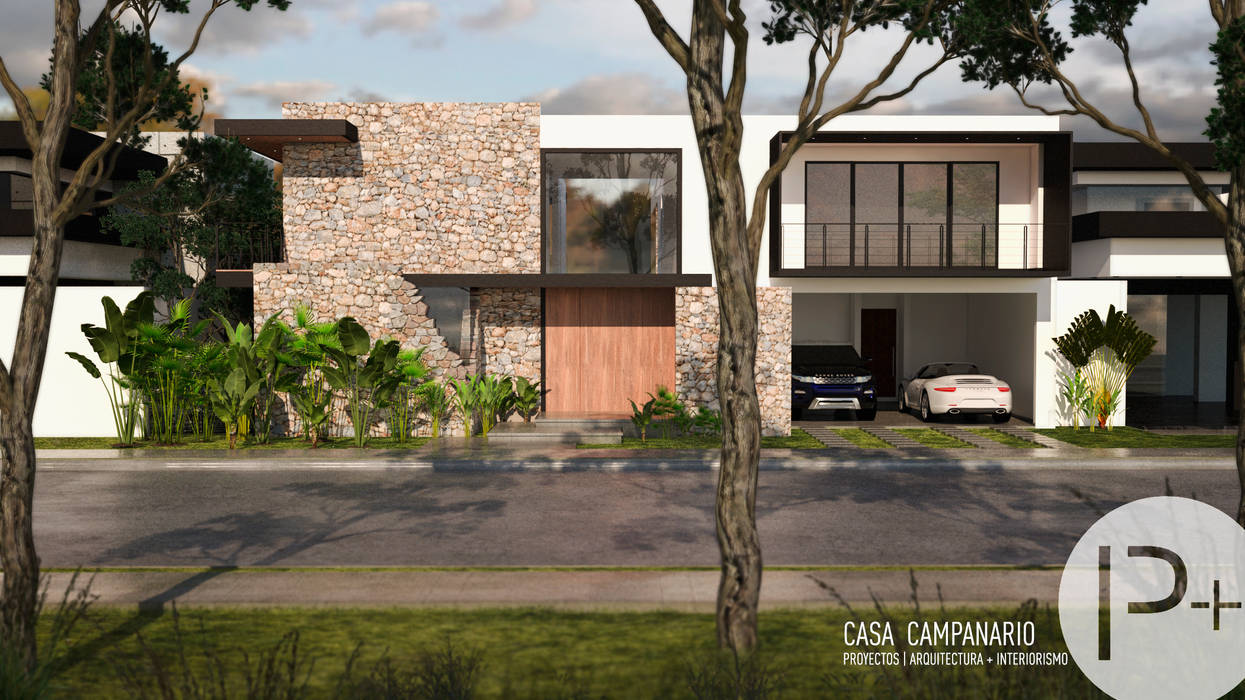 Casa el Campanario, Proyectos Arquitectura + Interiorismo Proyectos Arquitectura + Interiorismo فيلا
